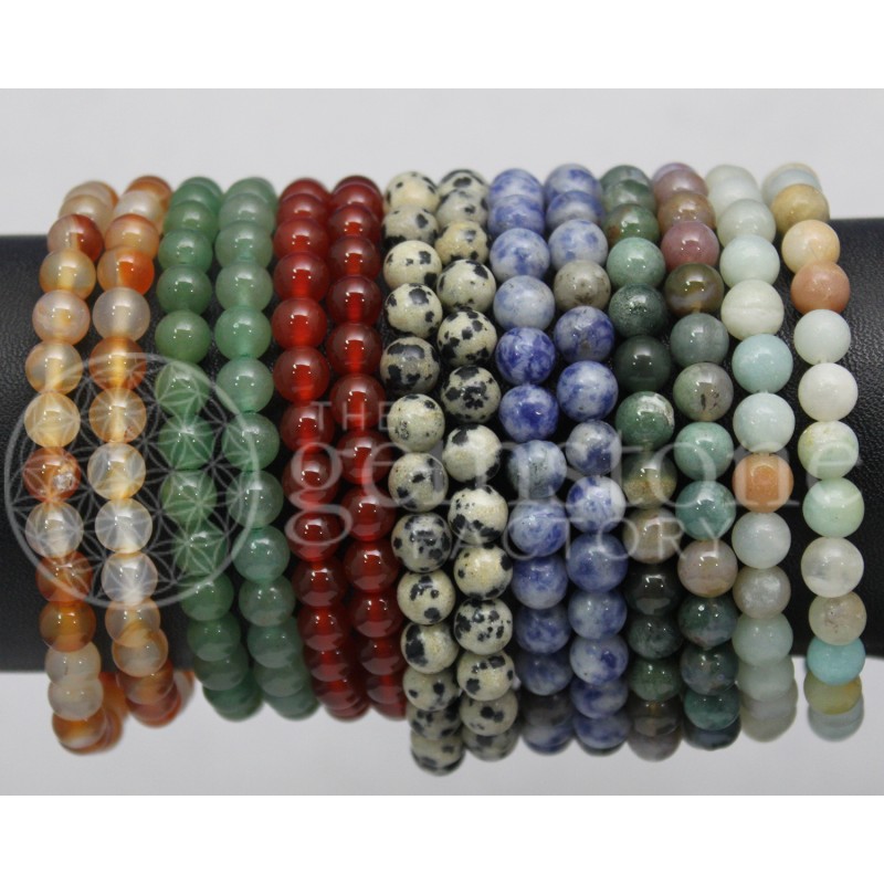 Round 6mm Bead Bracelets Group A